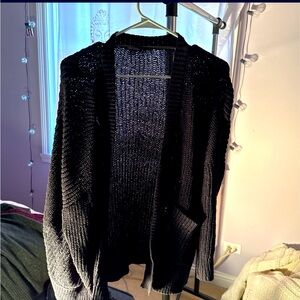 Women’s cardigan! All black!